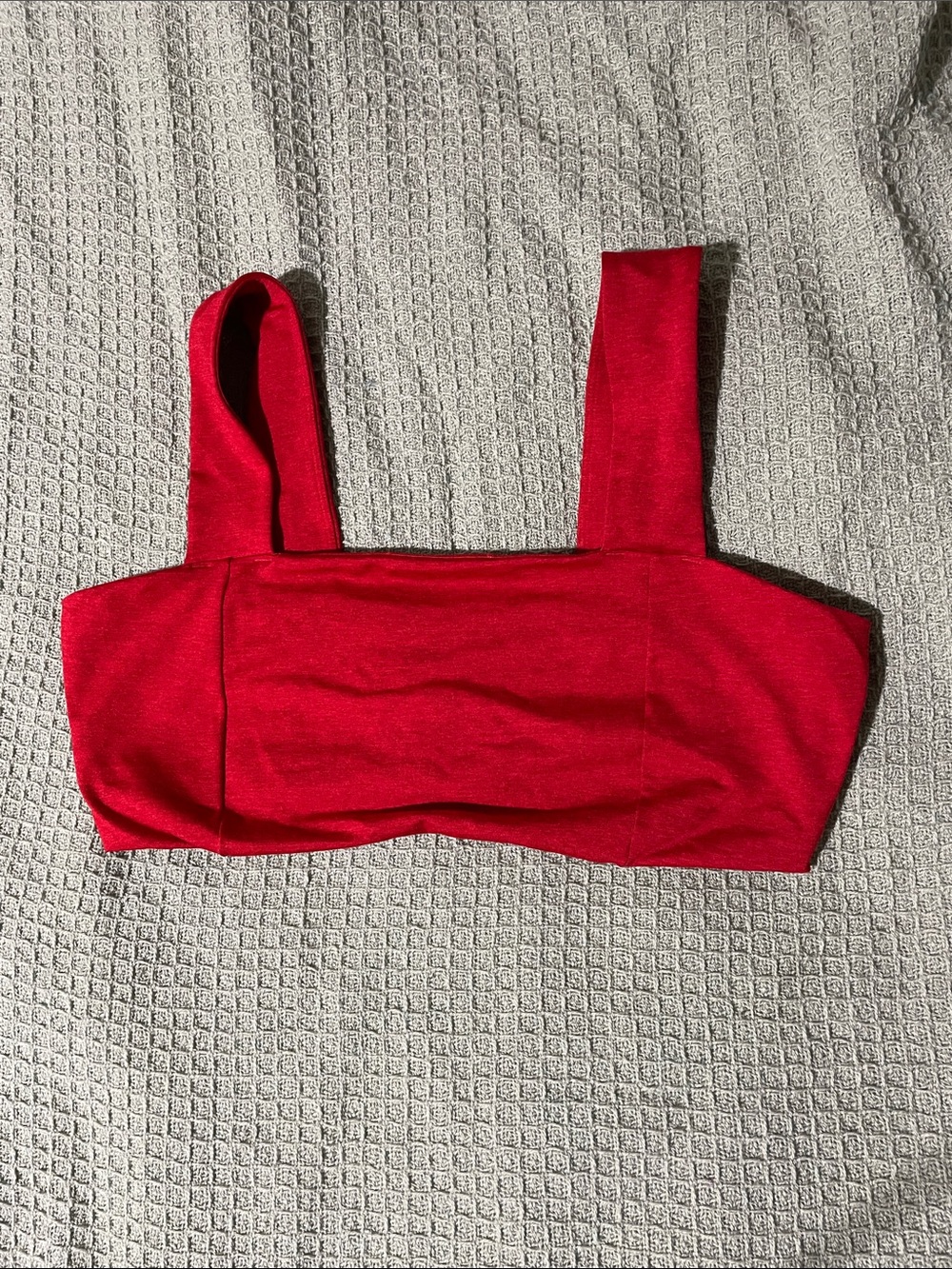 Old Navy Bold Red Square-Neck Bralette